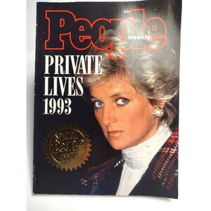 People Magazine Private Lives 1993 Princess Diana Madonna Carson Clinton Whoopi
